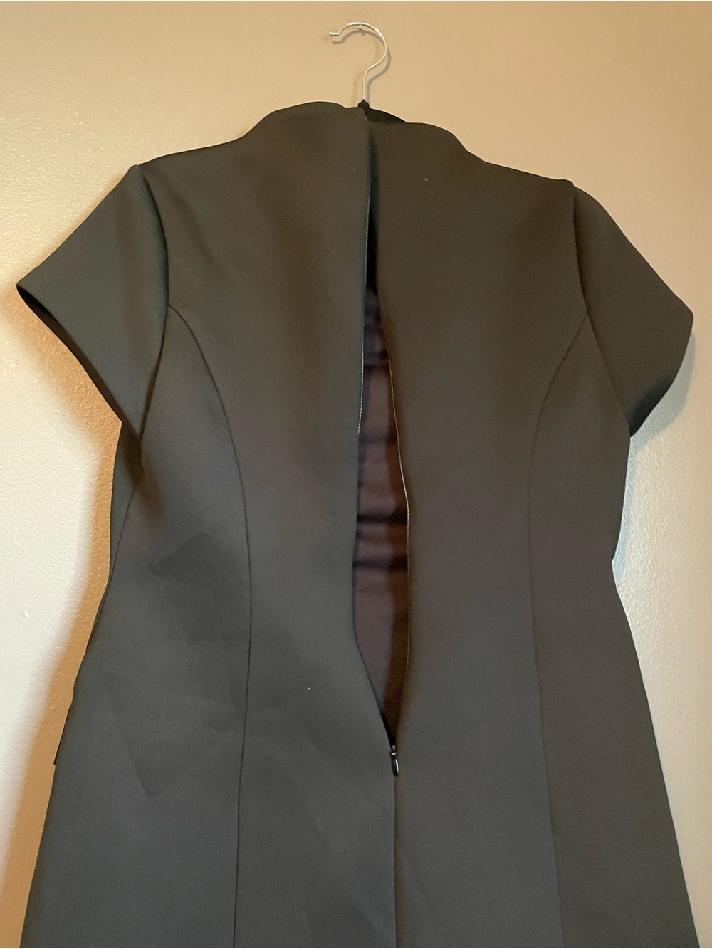 New Steve Madden Sz 6 Black Hayes Short Sleeve Fit & Flare Mini Dress Ret $79! - Picture 14 of 14